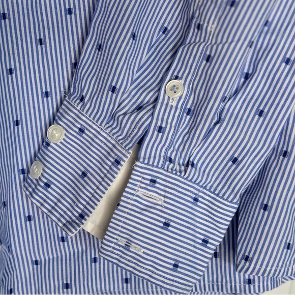 VAN HEUSEN Cotton Classic Fit Button Up Blouse - Picture 3 of 6